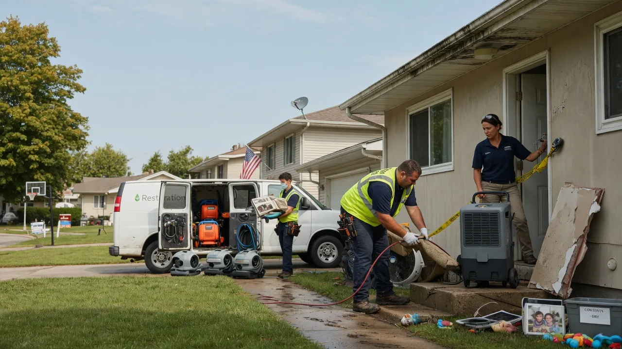 Water Damage Restoration in Clarksville, PA near me